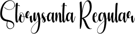 Storysanta Regular font - Storysanta.otf