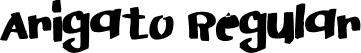 Arigato Regular font - Arigato Handwritten.ttf