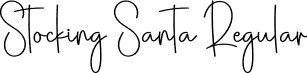 Stocking Santa Regular font - Stocking-Santa.otf