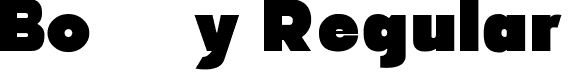 Bollity Regular font - bollity-xr3pk.ttf