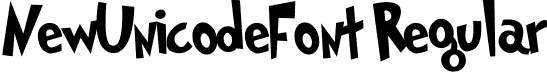 NewUnicodeFont Regular font - Grinched.ttf