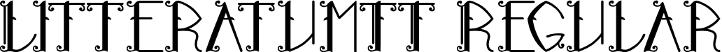 LitteratumTT Regular font - fonts-litteratum-Regular.ttf