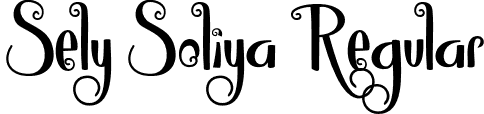 Sely Soliya Regular font - Sely-Soliya.otf