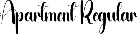 Apartment Regular font - Apartment.otf