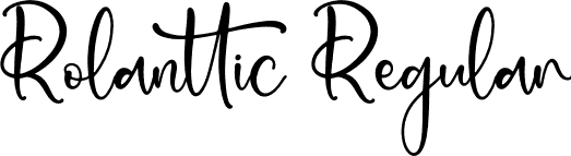 Rolanttic Regular font - Rolanttic.otf