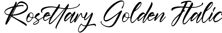 Rosettary Golden Italic font - Rosettary-Golden-Italic.otf