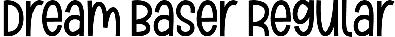 Dream Baser Regular font - Dream Baser.ttf