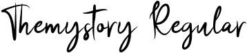 Themystory Regular font - Themystory.otf