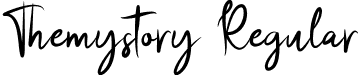 Themystory Regular font - Themystory.ttf