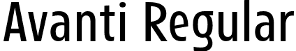 Avanti Regular font - Avanti-Regular.otf