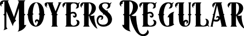 Moyers Regular font - Moyers.ttf