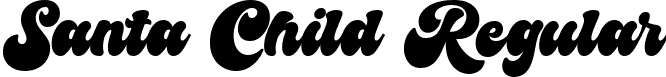 Santa Child Regular font - Santa Child Font by Keithzo.otf