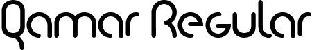 Qamar Regular font - qamar.ttf