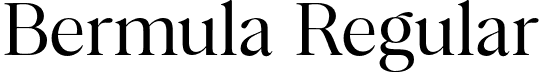 Bermula Regular font - Bermula Regular.otf