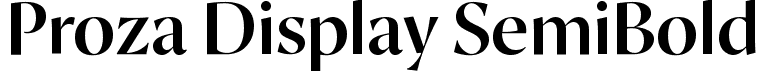 Proza Display SemiBold font - ProzaDisplay-SemiBold.ttf