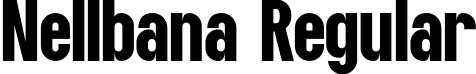 Nellbana Regular font - Nellbana.otf