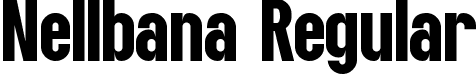 Nellbana Regular font - Nellbana.ttf