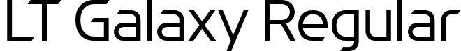 LT Galaxy Regular font - LTGalaxyRegular.otf