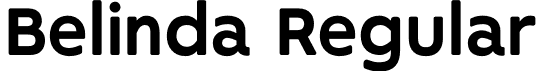 Belinda Regular font - belinda.otf