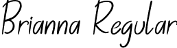 Brianna Regular font - Brianna.ttf