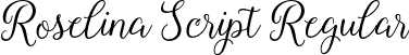 Roselina Script Regular font - Roselina Script.otf