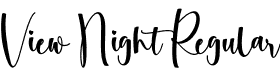 View Night Regular font - View Night.otf