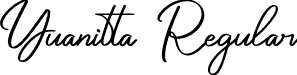 Yuanitta Regular font - Yuanitta.otf