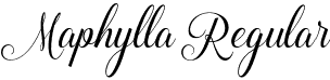 Maphylla Regular font - maphylla.otf