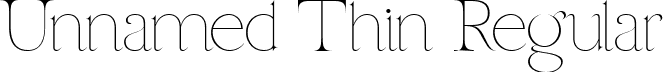 Unnamed Thin Regular font - SweetRevenge-Thin.ttf