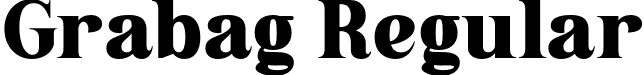 Grabag Regular font - Grabag-Regular.otf