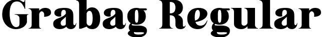 Grabag Regular font - Grabag-Regular.ttf