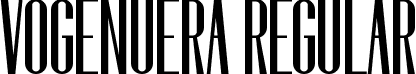 Vogenuera Regular font - Vogenuera.ttf