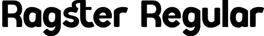 Ragster Regular font - Ragster Regular.otf