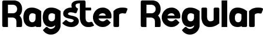 Ragster Regular font - Ragster Regular.ttf