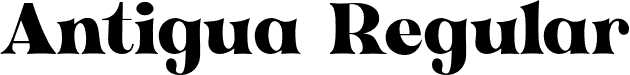 Antigua Regular font - antigua-regular.otf