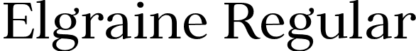 Elgraine Regular font - Elgraine-Regular.otf