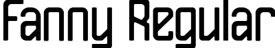 Fanny Regular font - Fanny.ttf