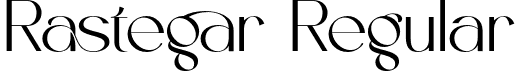 Rastegar Regular font - rastegar.otf