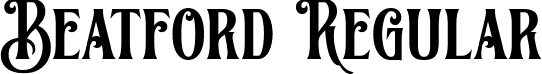 Beatford Regular font - beatford-d9wrx.ttf