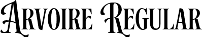 Arvoire Regular font - Arvoire Leonard.otf