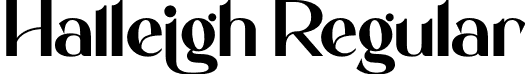 Halleigh Regular font - Halleigh.otf