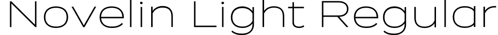 Novelin Light Regular font - Novelin-Light.otf