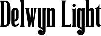 Delwyn Light font - Delwyn-Light.otf