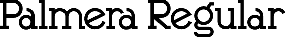 Palmera Regular font - Palmera.otf