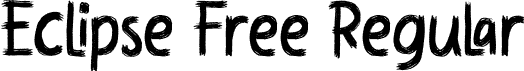 Eclipse Free Regular font - Eclipse Free.otf