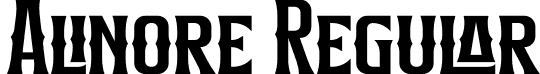 Alinore Regular font - Alinore.otf