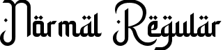 Normal Regular font - RamadhanAmazing-Regular.ttf