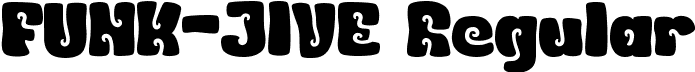 FUNK-JIVE Regular font - FUNK-JIVE.ttf