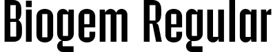 Biogem Regular font - Biogem-Regular.otf