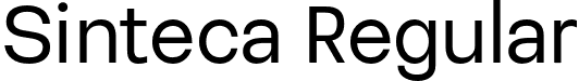 Sinteca Regular font - Sinteca-Regular.otf